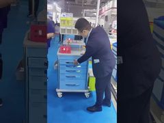 anesthesia trolley blue